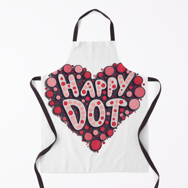 Item preview, Colorful heart made of dots International Dot Day designed and sold by GalaxyGraffiti.