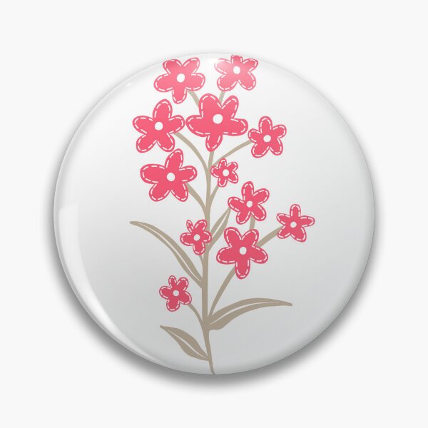 Item preview, Pink Floral Flower illustration designed and sold by Nicola-Rowe.
