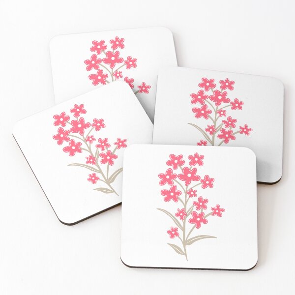 Item preview, Pink Floral Flower illustration designed and sold by Nicola-Rowe.