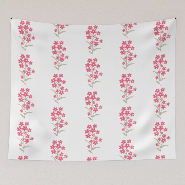 Item preview, Pink Floral Flower illustration designed and sold by Nicola-Rowe.