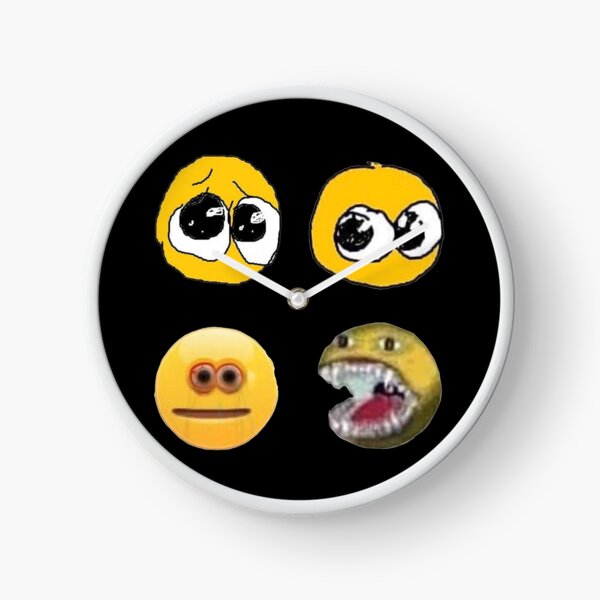 Cursed emoji funny emojis pack Poster for Sale by Kaito Designs