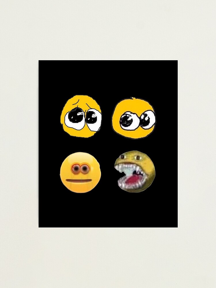 Cursed Emoji Photographic Prints for Sale