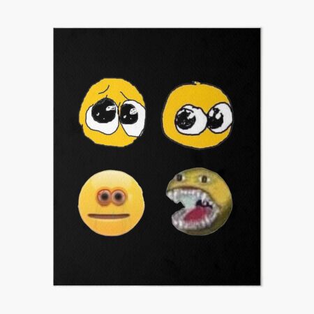 Cursed emojis part 2 | Art Board Print