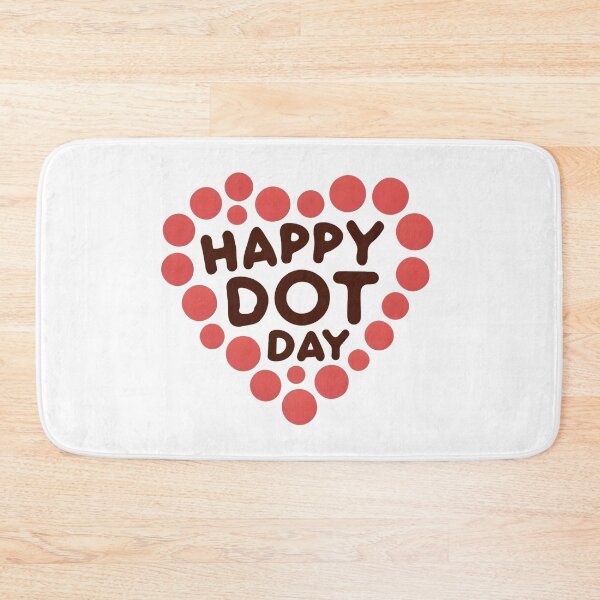 Item preview, Copy of Colorful heart made of dots International Dot Day designed and sold by GalaxyGraffiti.