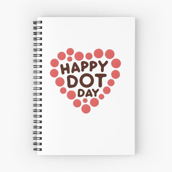 Item preview, Copy of Colorful heart made of dots International Dot Day designed and sold by GalaxyGraffiti.