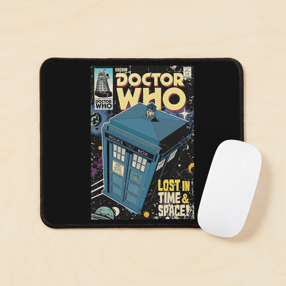 "Vintage Cover Comic Doctor - Lost In Time And Space 1963" Essential T ...