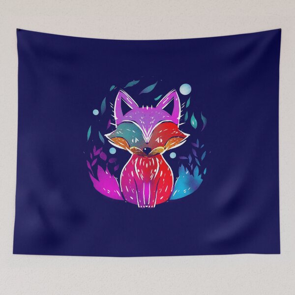 Item preview, cute fox designed and sold by kharma zero.