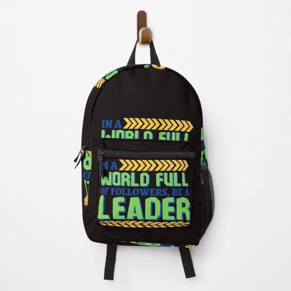 Item preview, In a world full of followers, be a leader - Inspirational Quote designed and sold by PosiPrints.