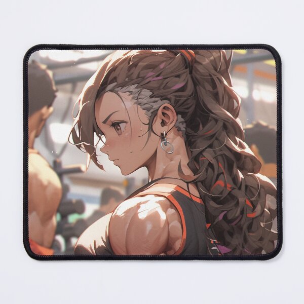 Item preview, Muscular Anime Girl Image, Anime Style Body Builder Girl, High Quality AI Images designed and sold by DigitAIShop.