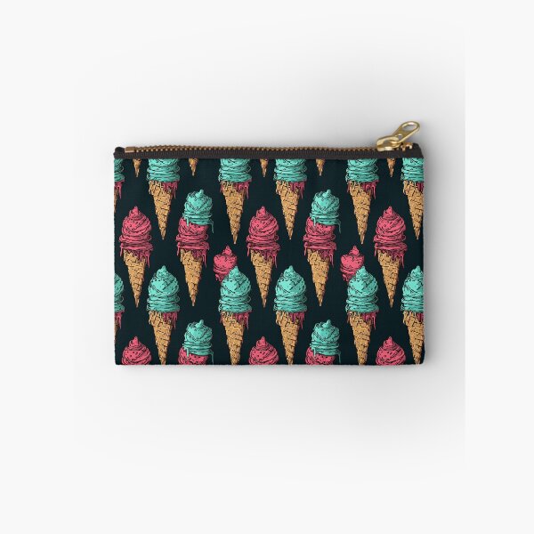 Item preview, We All Scream for Ice Cream. Yummy Ice Cream Cones Repeating Pattern designed and sold by Deez Direct.