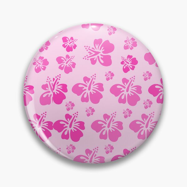 Item preview, Beautiful Pink Color Hibiscus Tropical Floral Hawaiian Flowers Island Pattern designed and sold by ArtisticAblaze.