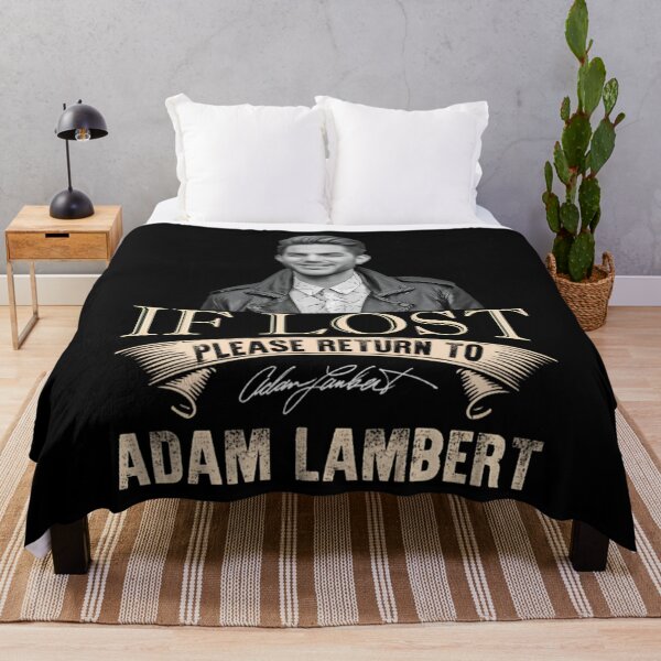 Item preview, IF LOST PLEASE RETURN TO ADAM LAMBERT designed and sold by BurnishedAsaSt.