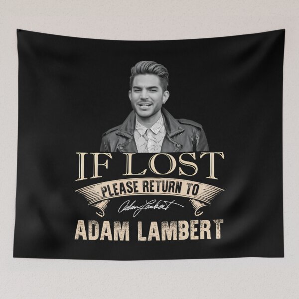 Item preview, IF LOST PLEASE RETURN TO ADAM LAMBERT designed and sold by BurnishedAsaSt.