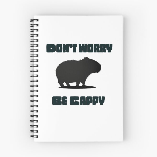 Item preview, Dont worry be cappy, Positive happy capybara designed and sold by happy-capy.