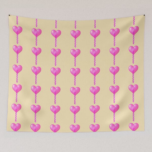 Item preview, pink heart candy designed and sold by NAGNE.