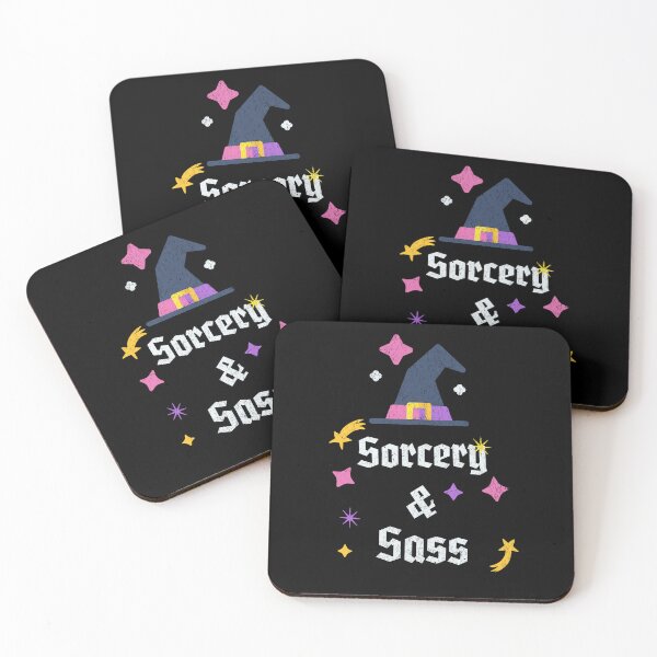 Item preview, Sorcery & Sass - Enchantingly Funny Halloween designed and sold by WildWoodWaver.