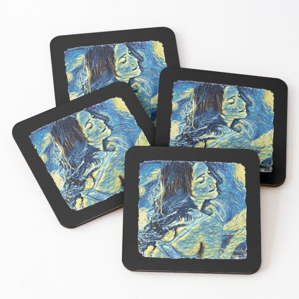 Artikelvorschau, Schönes Mädchen im Van-Gogh-Stil entworfen und verkauft von ElenaDenesik.