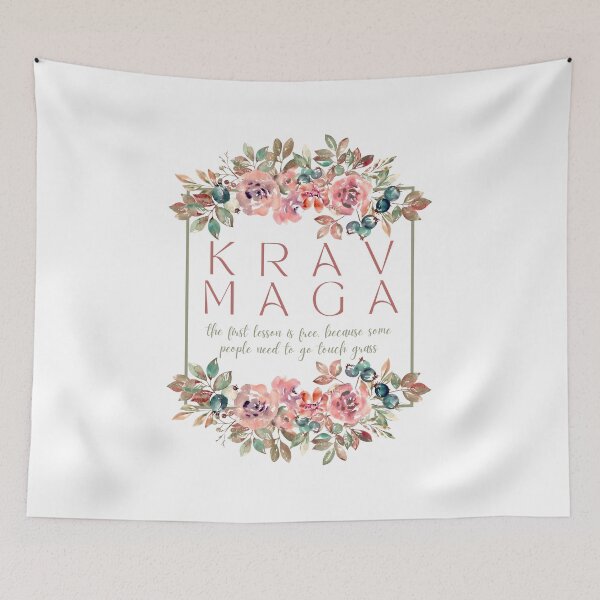 Item preview, Krav Maga is Pretty designed and sold by printthisslogan.