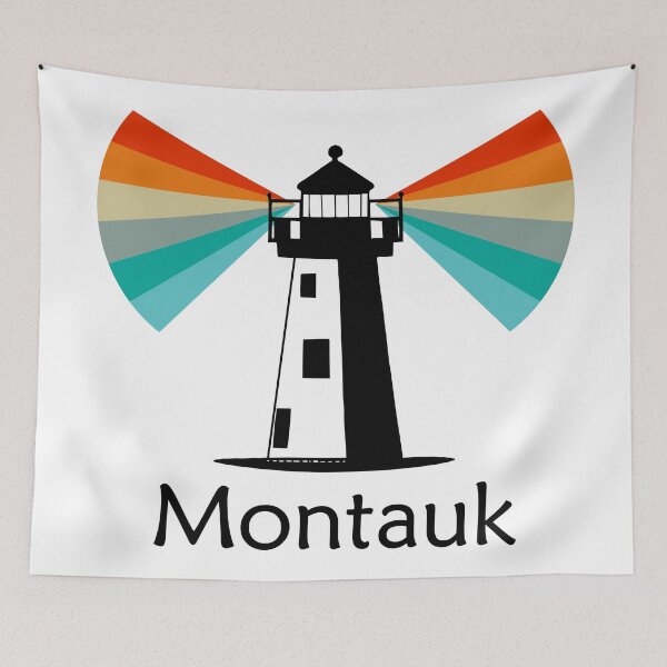 Item preview, Montauk Point New York Lighthouse Rainbow designed and sold by Esskay Designs.