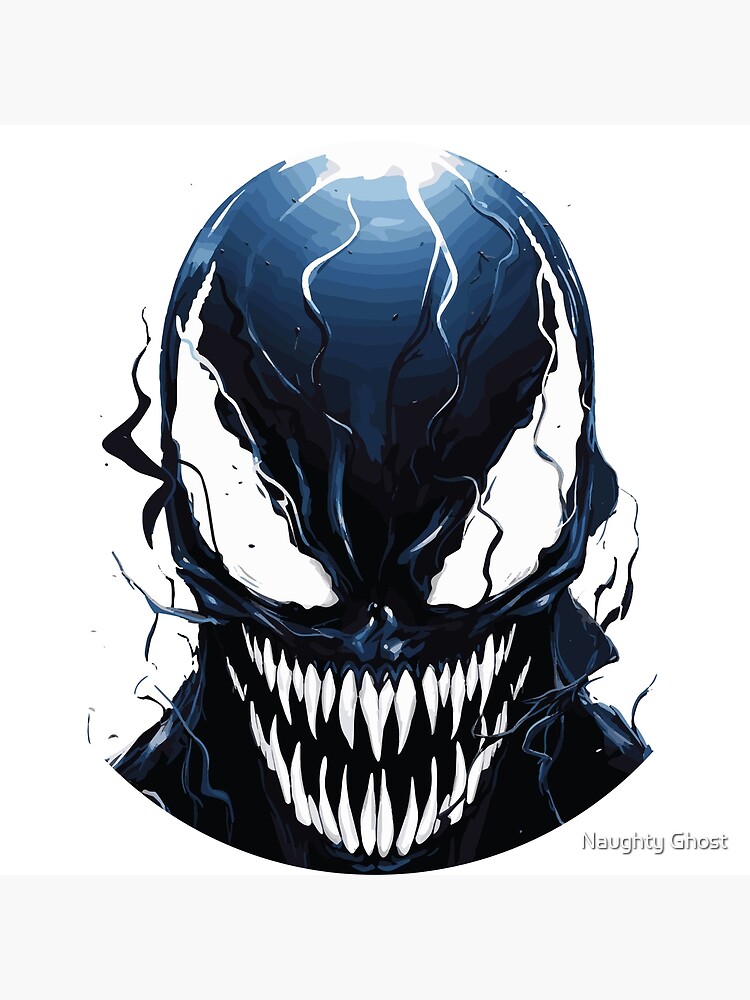 Marvel Spider-Man Maximum Venom Spider-Man Big Face T-Shirt Drawing by Tran  Alice - Pixels