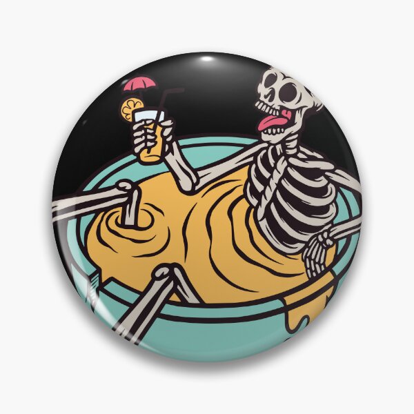 Artikelvorschau, Kopie von Never Better Skeleton Halloween Party entworfen und verkauft von Art Wear.