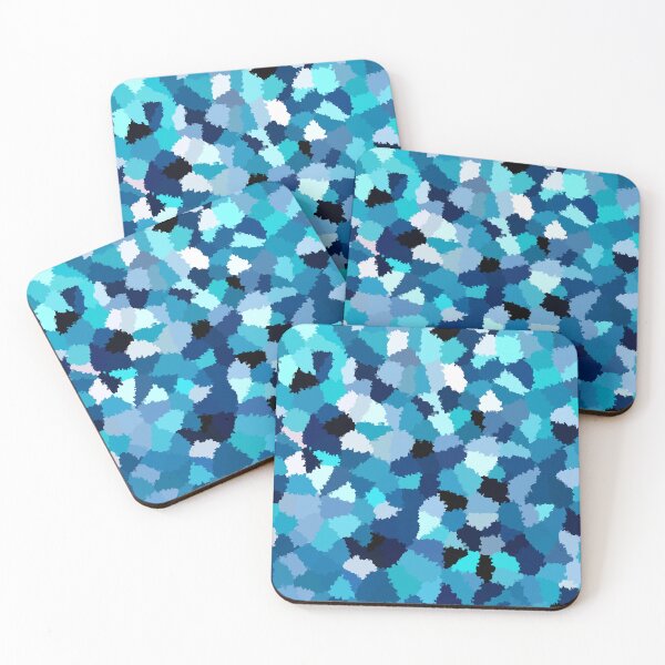 Item preview, Muted Blue Abstract designed and sold by PatternTitan.