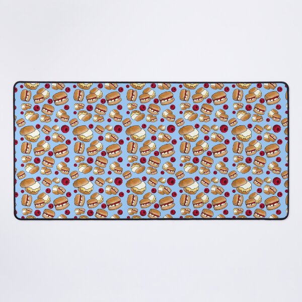 Item preview, Scones Pattern (Light Blue) designed and sold by honeybeepaper.