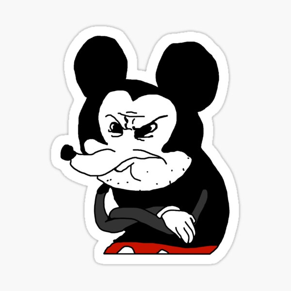 Item preview, Mickey from "Goofy's Murder Trial" Youtube Meme Video designed and sold by Eclectica-Lydia.