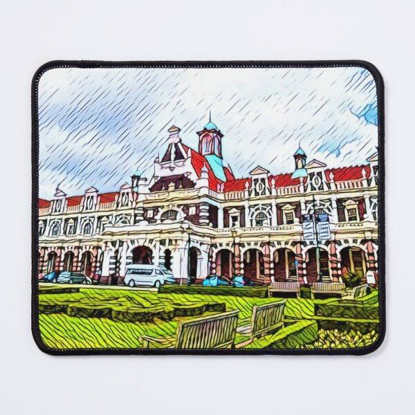 Item preview, A Pop Art Travel Print of Dunedin - New Zealand designed and sold by StudioRedKoala.