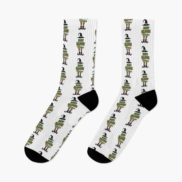 Item preview, Happy Halloween Witches:  "Spells, Socks, and Halloween Rocks!" designed and sold by MysticOzzy.
