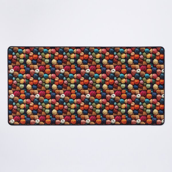 Item preview, The artwork made entirely of colorful yarn was a mesmerizing tapestry of vibrant hues. designed and sold by Best-Art-32.