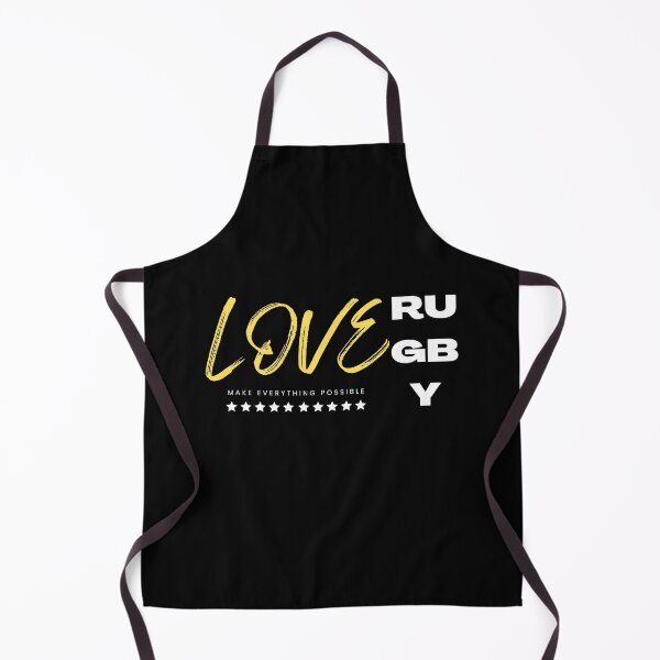Item preview, Love rugby yellow, make everything possible designed and sold by Grafixfun.