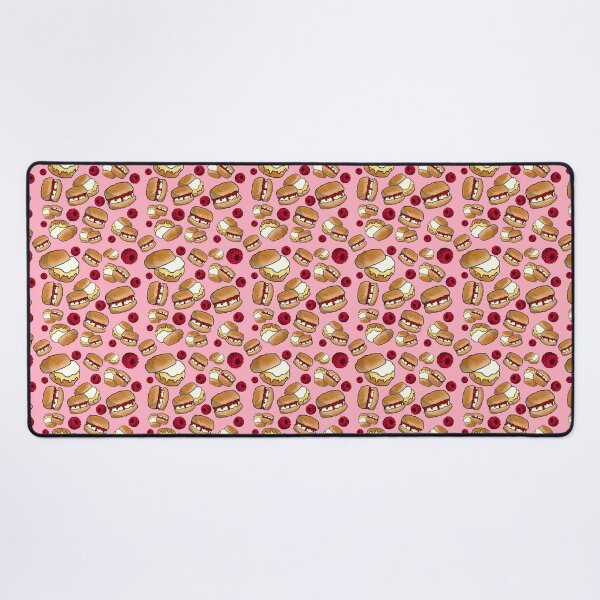 Item preview, Scones Pattern (Light Pink) designed and sold by honeybeepaper.