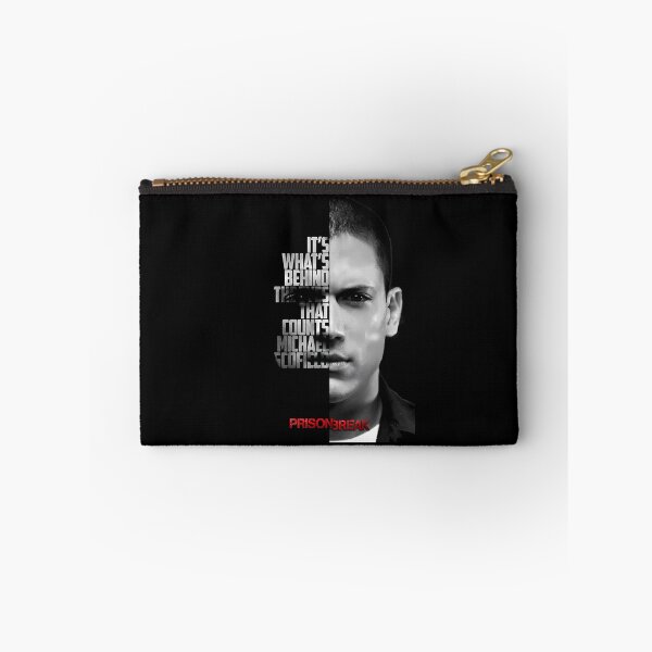 Item preview, Black and white Michael Scofield, Prison Break quote. designed and sold by LavaAryana.