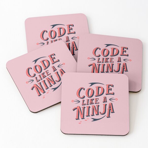 Item preview, Code like a Ninja designed and sold by RocketArtInd.