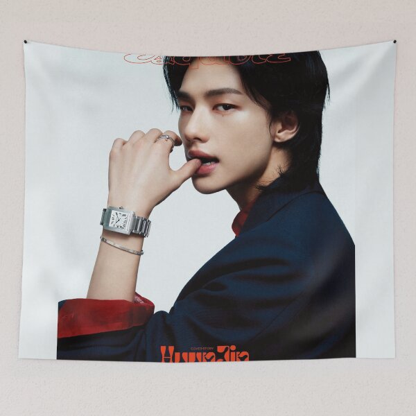 Item preview, Stray Kids SKZ Hyunjin 3RACHA kpop boy group korean men poster  designed and sold by Kpop-Noona.