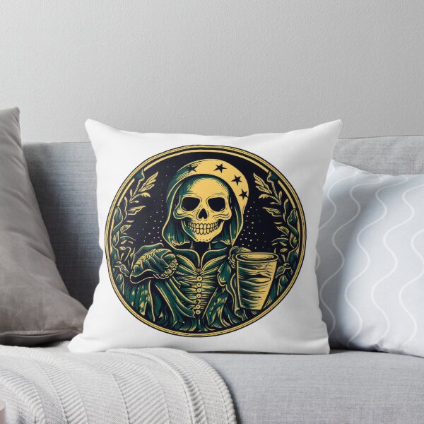 Item preview, Hoody Skeleton with Coffee ll designed and sold by PaTToStudio.