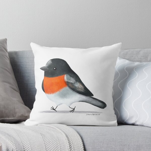 Item preview, Scarlet Robin Bird designed and sold by julianamotzko.