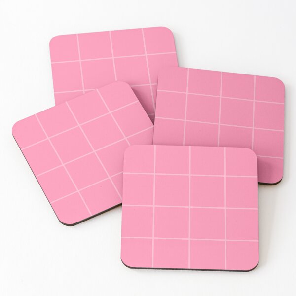Item preview, Pink Square Tiles designed and sold by hannahlllttt.
