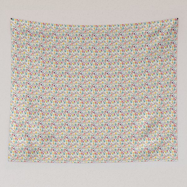 Item preview, Colorful Flowers Cute Vintage 80s designed and sold by MoshieShop.