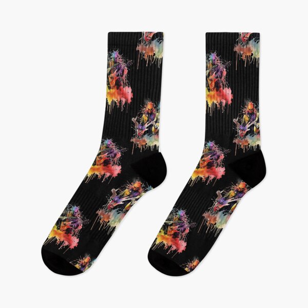 Item preview, Band Metal Music Skeletons Watercolor Style  designed and sold by AnnaMDesign.