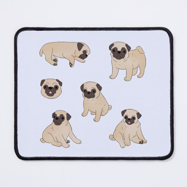 Item preview, Cute pug dog pack designed and sold by Yaragold.