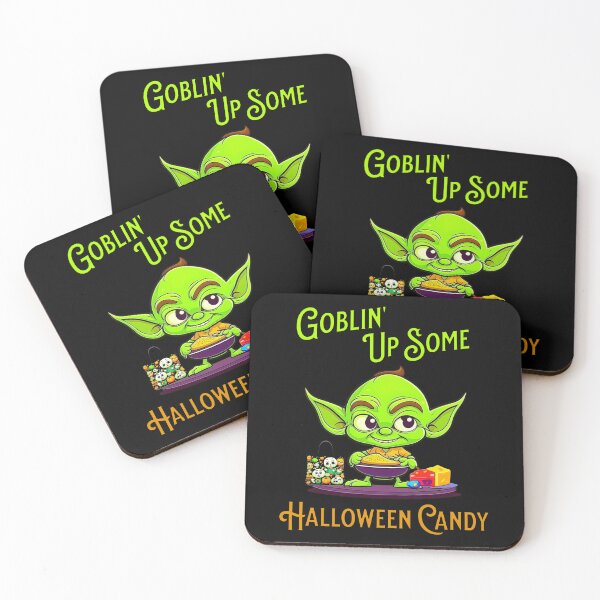 Item preview, Goblin Up Some Halloween Candy designed and sold by 5PointsDigital.
