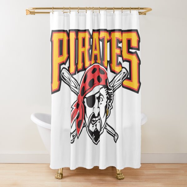 1952 Pittsburgh Pirates Vintage Baseball Art Shower Curtain