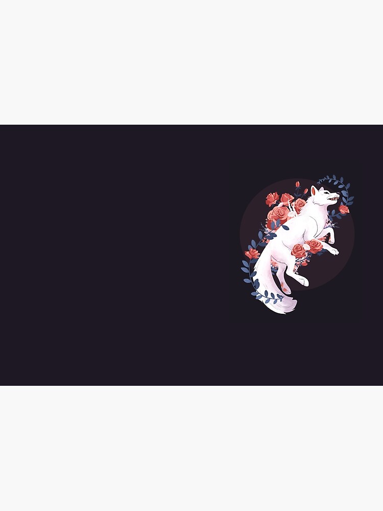 White Flower Wolf by sophieeves90