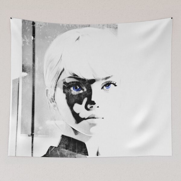 Item preview, GIRL WITH BLUE EYES designed and sold by inarausch2023.