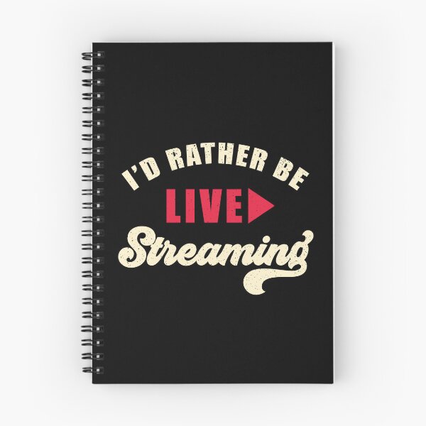 Item preview, I'd Rather Be Live Streaming - Gift for Live streamer  designed and sold by TaraGbear.