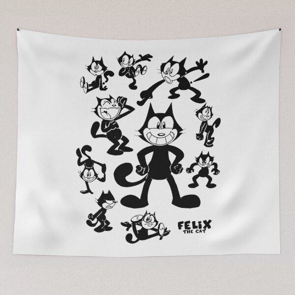 Item preview, Felix the Cat Graphic T-Shirt, 100 Cotton Shirt, Men's Women's All Sizes  designed and sold by majoehyoikt.