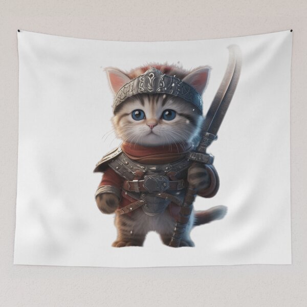Item preview, Cute cartoon cat designed and sold by Stickermagician.