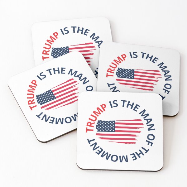 Item preview, TRUMP IS THE MAN OF THE MOMENT T-SHIRT designed and sold by Moronova ⭐⭐⭐⭐⭐.